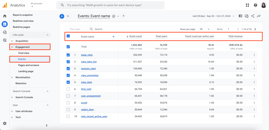 Track SEO performance metrics
