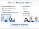 white label ad server overview for agencies and publishers